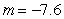 <strong>Find the slope m of the line through the given points. and </strong> A) B) C) D)