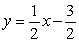 <strong>Find an equation of the line through the point and perpendicular to the line .</strong> A) B) C) D)