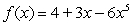 <strong>Identify the given function as polynomial, rational, both or neither. </strong> A) polynomial, but not rational B) rational, but not polynomial C) both polynomial and rational D) neither polynomial nor rational