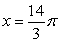 <strong>Find all solutions to the equation on the interval .</strong> A) B) C) D)