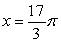 <strong>Find all solutions to the equation on the interval .</strong> A) B) C) D)