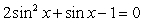 <strong>Find all solutions of .</strong> A) B) C) D)