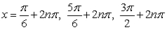 <strong>Find all solutions of .</strong> A) B) C) D)