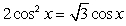 <strong>Find all solutions of .</strong> A) B) C) D)