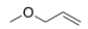 <strong>What is the common name of the following compound? </strong> A) Methyl vinyl ether B) Allyl methyl ether C) Propenyl methyl ether D) Methylene propylene ether