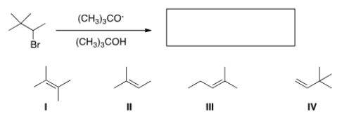 What is the major product of the following reaction?  