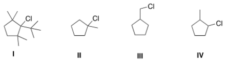 Which of the following is the least reactive substrate in an E2 reaction?