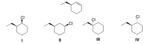 Which of the following alkyl halides will afford the product below as the major product in an E2 reaction?