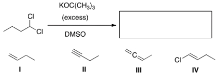 What is the product of the following reaction?  