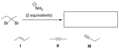 What is the product of the following reaction?  