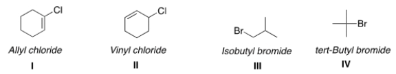 <strong>Which of the following structures have the correct common name? </strong> A) I and II B) II and III C) II and IV D) III and IV