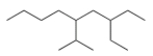 <strong>What is the parent chain for the following compound? </strong> A) Heptane B) Octane C) Nonane D) Decane