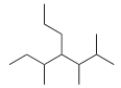 <strong>What is the IUPAC name for the following compound? </strong> A) 2,3-Dimethyl-4-sec-butylheptane B) 4-sec-Butyl-2,3-dimethylheptane C) 3,5,6-Trimethyl-4-propylheptane D) 2,3,5-Trimethyl-4-propylheptane