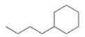 <strong>What is the IUPAC name for the following compound? </strong> A) 1-Butylcyclohexane B) Cyclohexanebutane C) 1-Cyclohexylbutane D) Butylcyclohexane
