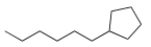 <strong>What is the IUPAC name for the following compound? </strong> A) Hexylcyclopentane B) 1-Hexylcyclopentane C) 1-Cyclopentylhexane D) 1-Cyclopentylheptane
