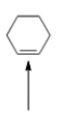 <strong>The indicated bond is: </strong> A) Nucleophilic because it is electron-deficient. B) Electrophilic because it is electron-deficient. C) Nucleophilic because it electron-rich. D) Electrophilic because it is electron-rich.
