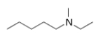 <strong>What is the IUPAC name of the following compound? </strong> A) N-ethyl-N-methylpentylamine B) N-ethyl-N-methyl-1-pentanamine C) N-methyl-3-octanamine D) N-ethyl-2-heptanamine