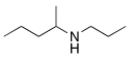 <strong>What is the IUPAC name of the following compound? </strong> A) 1-methyl-N-propyl-1-propanamine B) 4-methyl-4-heptanamine C) 2-propyl-3-hexanamine D) N-propyl-2-pentanamine