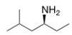 <strong>What is the IUPAC name of the following compound? </strong> A) (S)-methyl-4-hexanamine B) (S)-5-methyl-3-hexanamine C) (R)-2-methyl-4-hexanamine D) (R)-5-methyl-3-hexanamine
