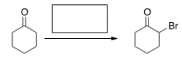 <strong>What is the missing reagent for the following reaction? </strong> A) Br<sub>2</sub>/HOAc B) Br<sub>2</sub>/KOH C) Cl<sub>2</sub>/FeCl<sub>3</sub> D) Br<sub>2</sub>/FeBr<sub>3</sub>