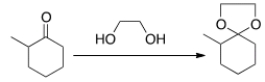 <strong>What needs to be done to make the following reaction proceed? </strong> A) Heat the reaction. B) Add an acid catalyst only. C) Add a base catalyst only. D) Heat the reaction and add an acid catalyst.