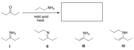 <strong>What is the product? </strong> A) I B) II C) III D) IV
