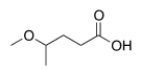 <strong>What is the correct IUPAC name of the following compound? </strong> A) 2-Methoxypentanoic acid B) 2-Methoxybutanoic acid C) 4-Methoxybutanoic acid D) 4-Methoxypentanoic acid