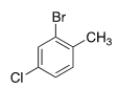 <strong>What is the IUPAC name of the following compound? </strong> A) 3-Bromo-1-chloro-4-toluene B) 2-Bromo-4-chlorotoluene C) 4-Chloro-2-bromo-1-toluene D) 2-Bromo-4-chloroanisole