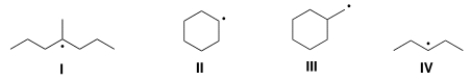 Which of the following compounds contain secondary (2°) radical carbons?