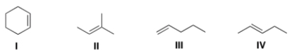 Which of the following alkenes undergoes allylic bromination to form a single monobrominated product?