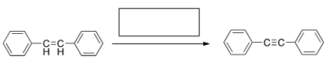 <strong>Which method would work the best in accomplishing the following transformation?  </strong> A) [1] HBr; [2] 2eq. NaNH<sub>2</sub> B) [1] Br<sub>2</sub>; [2] 2eq. NaNH<sub>2</sub> C) [1] Br<sub>2</sub>, H<sub>2</sub>O; [2] NaNH<sub>2</sub> D) [1]BH<sub>3</sub>, THF; [2] H<sub>2</sub>O<sub>2</sub>, NaOH; [3] NaNH<sub>2</sub> <div style=padding-top: 35px> 
