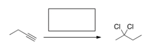 <strong>What is the reagent required to accomplish the following transformation? </strong> A) SOCl<sub>2</sub> B) 2eq. HCl C) Cl<sub>2</sub> D) Br<sub>2</sub>/CCl<sub>4</sub>