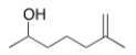<strong>What is the IUPAC name for the following compound? </strong> A) 5-Methyl-5-hexen-2-ol B) 6-Methyl-6-hepten-2-ol C) 6-Hydroxy-2-methylheptene D) 6-Hydroxy-2-methyl-1-heptene
