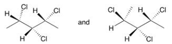 <strong>What is the relationship between the following compounds? </strong> A)Constitutional isomers B)Diastereomers C)Enantiomers D)Identical