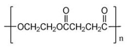 <strong>Identify the monomer(s) needed to make the following polyester. </strong> A)3-Hydroxybutanoic acid B)Butanedioic acid C)Butanedioic acid and ethylene glycol D)Butanedioic acid and ethanol