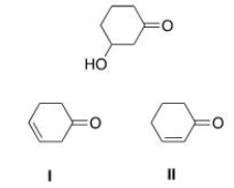 <sup> </sup>Which is the unsaturated carbonyl compound formed by the dehydration of the following b-hydroxy carbonyl compound?