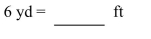 Convert the units of length using unit ratios.