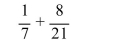 Add. Write the answer as a fraction simplified to lowest terms.
