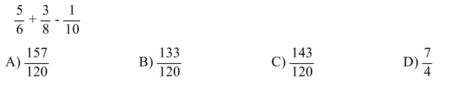 Simplify. Write the answer as a fraction simplified to lowest terms.