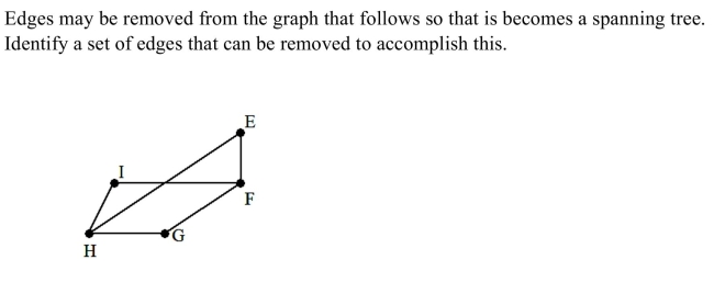<strong> </strong> A) EF and EH B) GH and FG C) GH and HI D) HI and FI