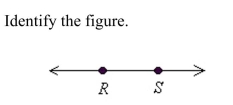 <strong> </strong> A) Segment B) Line C) Ray D) Half line
