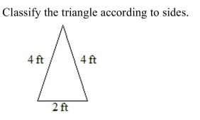 <strong> </strong> A) Scalene B) Isosceles C) Equilateral