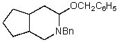 <strong>What common group is attached to both the ether and 3<sup>o</sup> amine in the following molecule? </strong> A) benzyl B) phenyl C) heptyl D) ethyl E) None of these