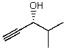 <strong>What functional group(s)is/are present in the following compound? </strong> A) alkyne and 2<sup>o</sup> alcohol B) alkyne and 1<sup>o</sup> alcohol C) 2<sup>o</sup> alcohol and alkene D) nitrile and 1<sup>o</sup> alcohol E) alkene and 2<sup>o</sup> alcohol