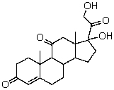 <strong>The compound below is an adrenocortical hormone called cortisone.Which functional group is not present in cortisone? </strong> A) 1 \degree alcohol B) Ketone C) 3 \degree alcohol D) Carboxylic acid E) Alkene