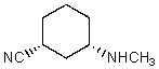 <strong>What functional group(s)is/are present in the following compound? </strong> A) 1<sup>o</sup> amine and 2<sup>o</sup> amine B) amide and 2<sup>o</sup> amine C) 2<sup>o</sup> amine and nitrile D) nitrile and 1<sup>o</sup> amine E) amide and nitrile