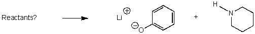<strong>What reactants would give the following products? </strong> A) B) C) D) E) No reaction
