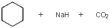 <strong>What does the reaction between the following two species produce? </strong> A) B) C) D) E) No reaction
