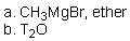 <strong>Which of the reaction conditions could afford the following transfromation? </strong> A) B) C) D) E) All of the above would work.