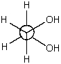 <strong>The most stable conformation for 1,2-ethanediol (ethylene glycol)is shown below.It is the most stable conformation because: </strong> A) this corresponds to an anti conformation. B) in general,gauche conformations possess the minimum energy. C) it is stabilized by intramolecular hydrogen bonding. D) it is a staggered conformation. E) it has the highest energy of all the possibilities.